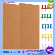 [hhuuelelen]Cork Board Bulletin Board, Small Rectangular Pin Board for Wall, Self-Adhesive Cork Boar
