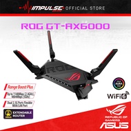 ASUS ROG Rapture GT-AX6000 WiFi 6 Gaming Router Dual-Band Wireless Dual 2.5G Ports 2.0Ghz QuadCore C