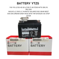YAMAHA BATTERY YTZ5S-BS GEL BATTERY Y16 Y15 MT15 LC135 V1-V8 FI EX5 W125 FZ150 GT128 SRL115 FI NUOVO
