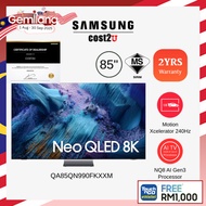 Samsung (85"/85 Inch) QN900F QN990F Neo QLED 8K Samsung Vision AI Smart TV (2025) Television 电视机