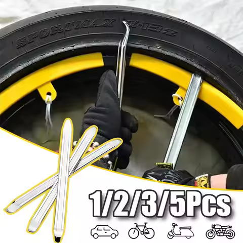 Car Crowbar Tire Removal Tool Motorcycle Tire Lever Lever Tire Hoop Opener Bicycle Car Tire 25cm Rep