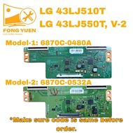LG TV TCON  BOARD 43LJ510T / 43LJ550T (Version-2)