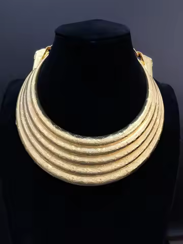 Hmong, level 5 collar, Lady's collar, Polynesian collar hmong necklace