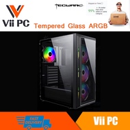 TECWARE VEGA L Tempered Glass PC case ARGB (Black)
