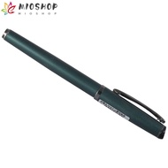MIOSHOP Black Refill Pen, Green Metal Gel Pen, High Quality 0.5mm Neutral Pen Office