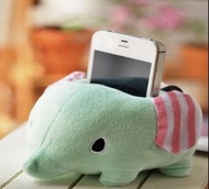 全新未剪牌 憂傷馬戲團 象 公仔 文具筒 悲傷馬戲團 憂傷馬戲團 手機架 可爱薄荷小象公仔 Little mouton Plush 情深馬戲團 sentimental circus Mouton（小象