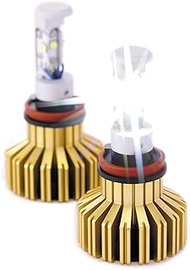 Cores CS-PLD04 Platinum LED Headlight Bulb (HB3/4), 6800K (4,600 lm), Set of 2