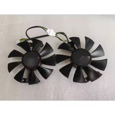 Z Pair Fans Cooler Fan For ZOTAC GTX 760 GTX 950 GTX760 GA91S2H 87mm Graphics Card
