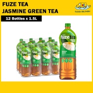 Fuze Tea Jasmine Green Tea Bottle (12 x 1.5L) - Expiry 18 Apr 2026