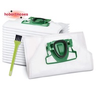 16Pcs Replacement Bags for  Kobold VK200 FP200 Vacuum Cleaner, Dust Cleaning Bags Accessories Kit