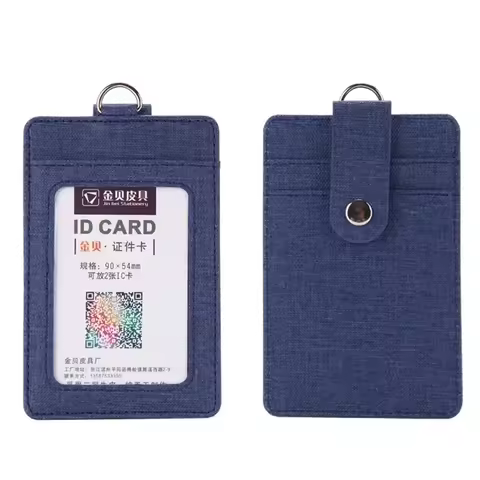 Fashion Slim Mini Leather Wallet Bank Business Credit Card Holder Leather Short Purse ID Card Holder