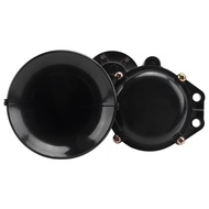 Retail 12V/24V Auto Air Horn Loud Truck Trumpet Air Horn with Electric Valve Flat for Car Vehicle Tr