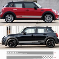 for Mini F55f56r56 Bumper Stickers Mini Cooper Coopers Car Body Sticker Latte Art Special Decorative