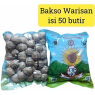 Bakso Warisan 319 isi 50 bakso daging sapi