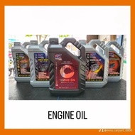 Fukuoka 10w30 20w50 Semi 10w40 Engine Oil Minyak Hitam 4Liter