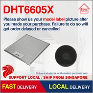 De Dietrich DHT6605X Compatible Cooker Hood Grease & Carbon Filter