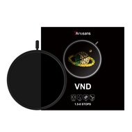 7Artisans Variable ND Lens Filter ND2-ND256 (1.5-8 Stops) Adjustable Neutral Density Filter For 62Mm 67Mm 72Mm Camera Lens