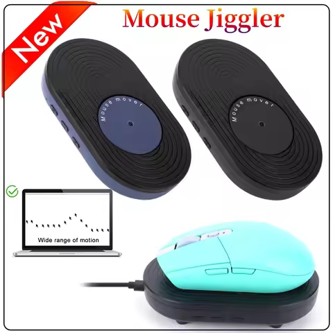 Mouse Jiggler Undetectable Mouse Mover Virtual Automatic Move Wiggle Shaker Simulator with ON/OFF Sw