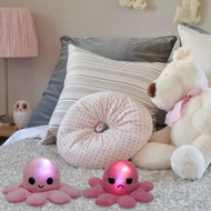 Familygames BONEKA GURITA LED boneka gurita bolak balik boneka oktopus
