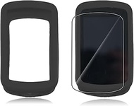 Case for Magene C606 Bike Computer Silicone Protective Case with Soft Screen Protector, Shockproof, 