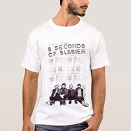 5 Second Band T-Shirt Of Summer Personil Tshirt Merchandise