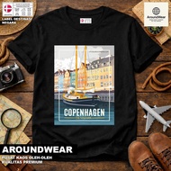 T-SHIRT BY DENMARK 38, WEAR STATETAG ASAL DENMARK PREMIUM SOUVENIR MATERIAL GIFT