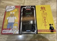 Bearbrick 400%+100%殭屍, death trooper, Homer Simpson