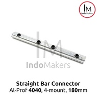 Aluminum Profile 4040 Straight Connector