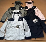 外國預訂 4色選 the north face  刺繡 logo 1990 goretex 連帽風褸外套