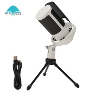 -ME6S Desktop Live Streaming Microphone USB Mobile Game RGB Dazzling Lighting Karaoke Computer