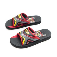 [Hoàn Xu] DÉP XỐP QUAI NGANG BÉ TRAI BITIS HOẠT HÌNH BXB001000 (ĐEN + XANH NHỚT) - BITIS