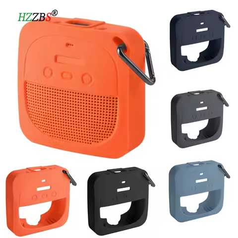 Portable Protective Bluetooth Speaker Cover Case for Bose SoundLink Micro Shockproof Soft Silicone G