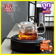 คุณภาพดี glass teapot กาชา กาน้ำชาแก้ว แก้วทนความร้อน ✅พร้อมส่ง