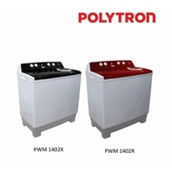 Mesin Cuci Polytron Pwm 1402 2 Tabung 14 Kg 430 Watt