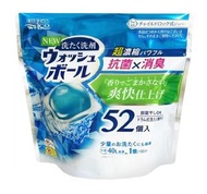 Welco WCDC1001 日本超濃縮3D抗菌消臭洗衣球 52顆入