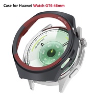 Watch Protector Case Compatible with Huawei Watch GT6 46mm,Scratch Resistant PC Hollow Shell Cover f