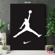 (Jumbo) 1 Set Nike Jordan Wall Decoration / Nike Jordan Wall Decor / Nike Jordan Wooden Poster