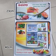 Sanyo refrigerator sticker