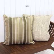 HIJAU Kutsurogi Sofa Cushion Cover Elegant Moss Green Cushion Cover Mildred Motif Size 30x50, 40x40,