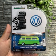 Greenlight - Green Machine 1968 Volkswagen Type 2 Bus - 1/64 scale model car