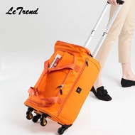 New Fashion 18/20/22 Inch Backpack Spinner Travel Bag Casters Trolley Carry On Wheels Women Multi-Function Bag
