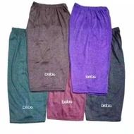 celana santai harian pendek bebe wanita 7/8
