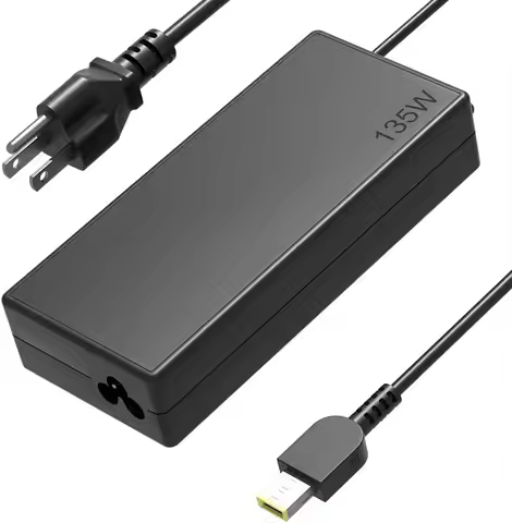 20V 6.75A 135W AC Laptop Charger Power Adapter Compatible with Lenovo Legion Y520-15IKBA Y520-15IKBM