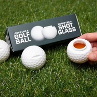 XY Golf Ball Shaped Shot Glass Gift For Friends Party Supplies Home Decor YX