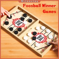 Foosball Winner Games Table Hockey Game Catapult Chess Parent-child Interactive Toy Fast Sling Puck 