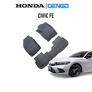 [ถูกที่สุด] พรมปูพื้นรถยนต์ HONDA CIVIC FE 2022 - 2026 ดีไซน์เรียบหรู Premium พรมปูพื้นรถยนต์เข้ารูป