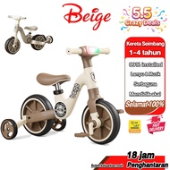 Beige Balance Walker  kids Mini Bicycle Bike Walker Bike Scooter Bike Kids Bike Kids Toy