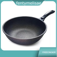 Finishmelisae (WITHOUT LID) Korean Wok Pan / WokPan size 32 cm (WITHOUT LID) NON-STICK PAN