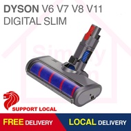 Dyson Compatible Quick-Release Floor Head Soft Roller Brush For V6 V7 V8 V10 V11 V12 Digital Slim V15 Vacuum Cleaner
