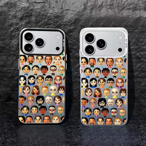 Full Screen Character Personalized Cute Phone Case for iPhone 17 AIR 16E 15 14 13 12 11 PRO MAX MINI